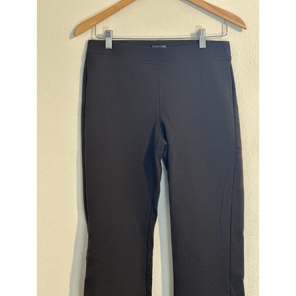 Eileen Fisher Women's Stretch Pull-On Pants, Size XSmall, Straight Leg, Brown - Picture 2 of 10